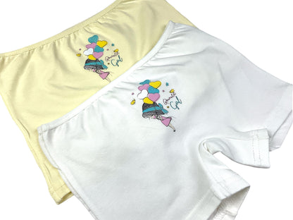 5er Set Mädchen Pantys - Herz - Bunt