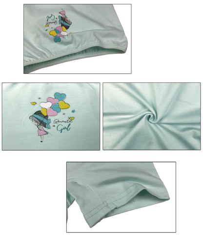 5er Set Mädchen Pantys - Herz - Bunt