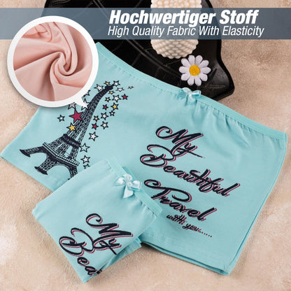10er Set Mädchen Pantys - Herz - Bunt
