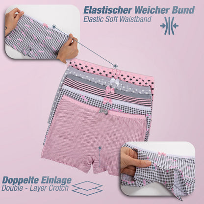 10er Set Mädchen Pantys - Mix - Bunt
