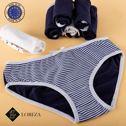 7er Set Mädchen Slips - Mix - Bunt