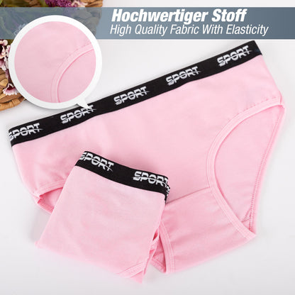 10er Set Mädchen Slips - Sport - Bunt