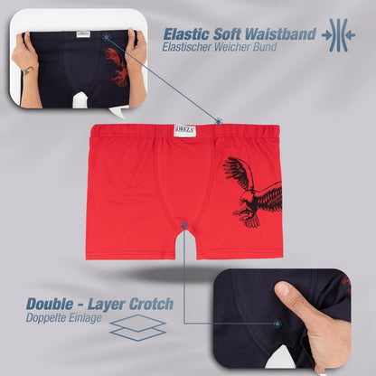 10er Pack Jungen Boxershorts - Adler - Bunt