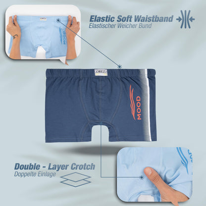 10 Jungen Boxershorts Unterhosen aus Baumwolle 92-170 - Mood
