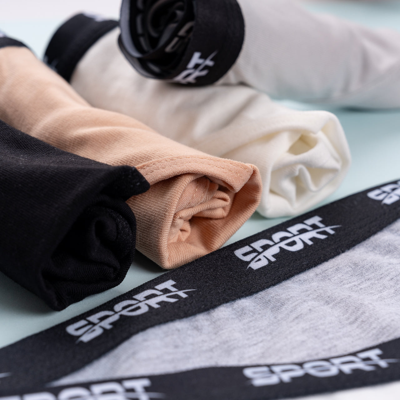 7er Set Slips - Sport - Bunt