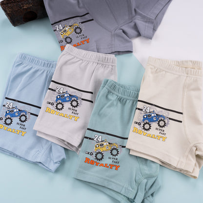5er Set Jungen Boxershorts - Rallye - Bunt