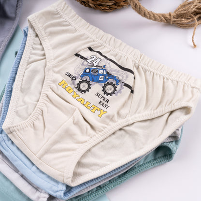 5er Set Jungen Slips - Rallye - Bunt