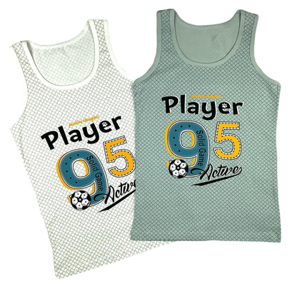5er Set Jungen Unterhemden - Player - Bunt