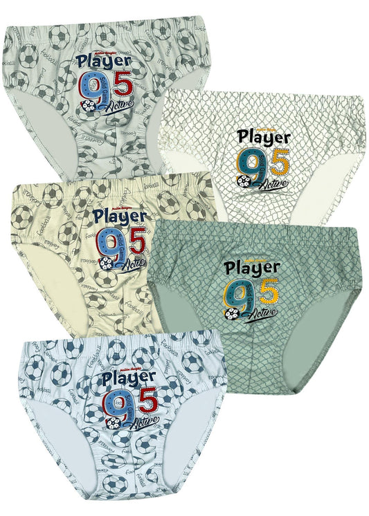 5er Set Jungen Slips - Player - Bunt