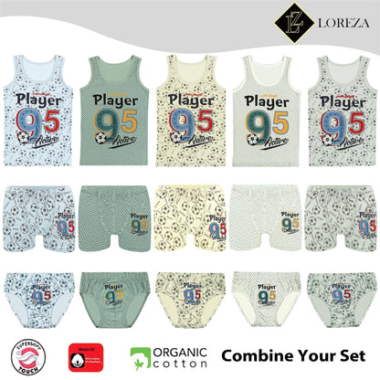 5er Set Jungen Slips - Player - Bunt