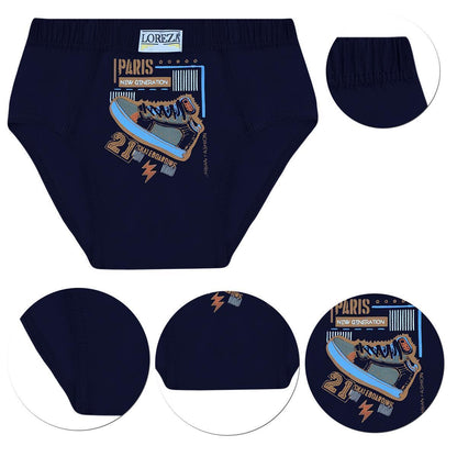 10er Set Jungen Slips - Paris - Bunt