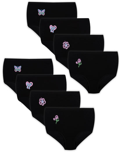 8er Set Taillen Slips - Mix - Bunt