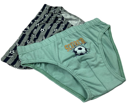 5er Set Jungen Slips - Scorer - Bunt