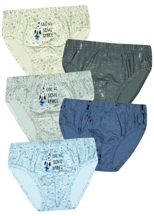 5er Set Jungen Slips - Space - Bunt