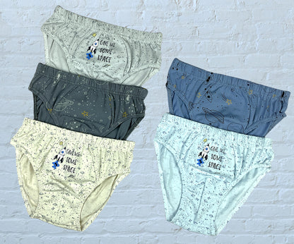 5er Set Jungen Slips - Space - Bunt